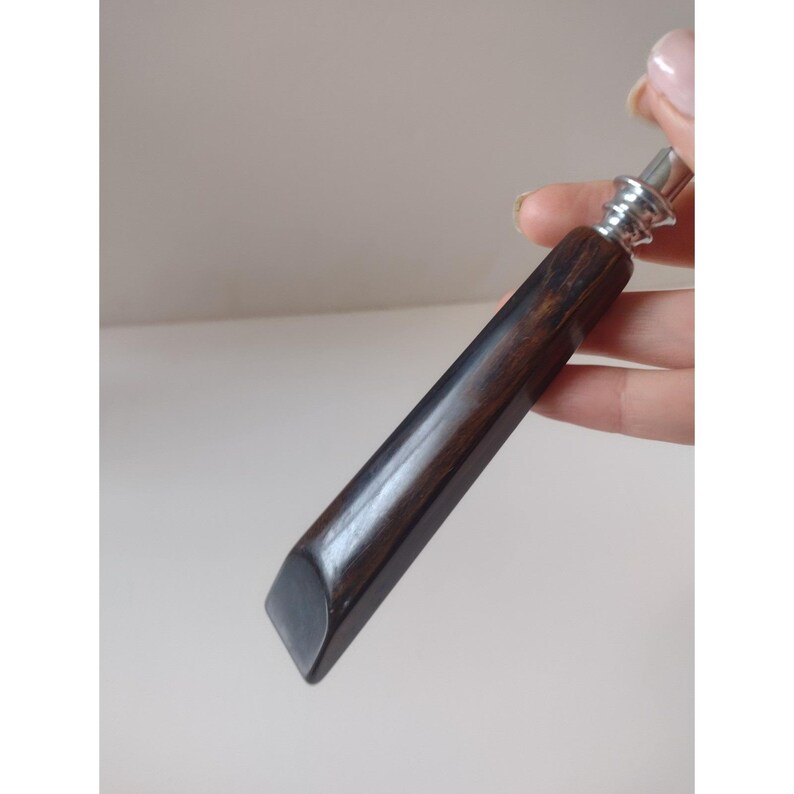 Vintage Sheffield Forged Steel Knife Sharpener Bakelite Handle Made In England image 3