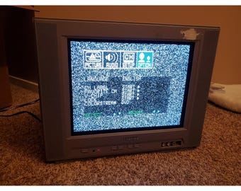 Telewizor Toshiba 14AF42 14" Flat CRT z ColorStream Component S-Video i pilotem Nintendo