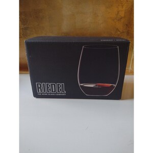 Juego de dos copas de vino tinto Riedel Vinum Cabernet Sauvignon Merlot en caja, 22,5 cm (8,875").