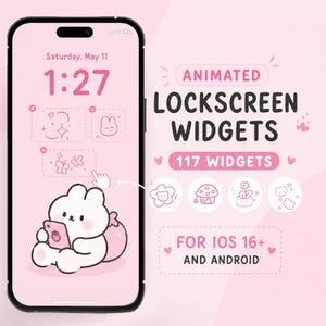 Animated Lockscreen Widgets | Animal, Star, Butterfly GIF (Digital Download)