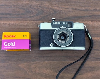 Olympus PEN-EE2 Half Frame 35 mm Filmkamera, voll funktionstüchtig