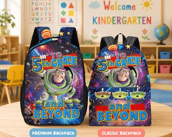 Mochila de Buzz Lightyear para niños, mochila escolar personalizada de Toy Story, mochila escolar personalizada para cada grado.