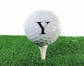 Monogrammed Golf Ball - Personalized Initial Golf Ball- Initial Monogram Golf Ball - Golf Ball Gift