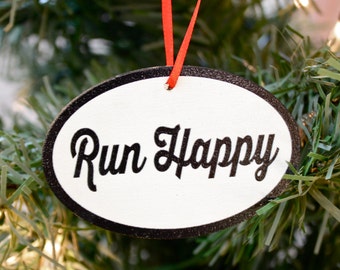 Running Christmas Ornament - Great gift for runners!