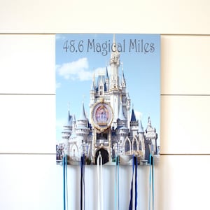 Dopey Challenge Medal Holder - 48.6 Magical Miles - Disney Princess