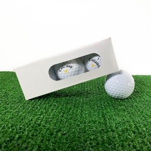 Personalized for Couples Name and Date Golf Ball Great gift for weddings, engagements, bridal showers, anniversary Golf Ball Gift image 2