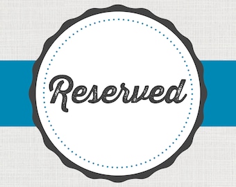 Reserved Listing to add a Full Color Photo