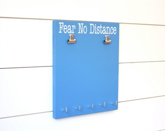 Race Bib and Medal Display -  Fear No Distance