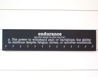 Medal Holder - Endurance Definition - Ultra Runner - Ironman - Large