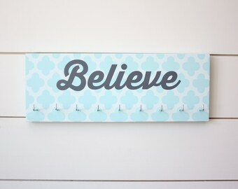 Medal Holder - Believe - Medium