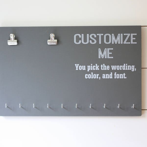 Soporte individual personalizable para medallas y expositores de medallas: ¡usted lo diseña, nosotros lo fabricamos!