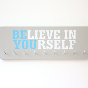 Medal Holder Believe in Yourself Medium Motivational Quote Inspirational image 3