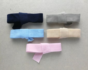2 Metres of Fold Over Elastic - matte finish - 20mm wide