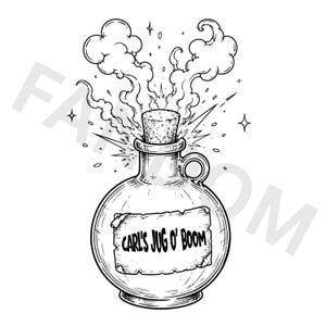 Carl's Jug O' Boom Dungeon Crawler Carl Inspired Design