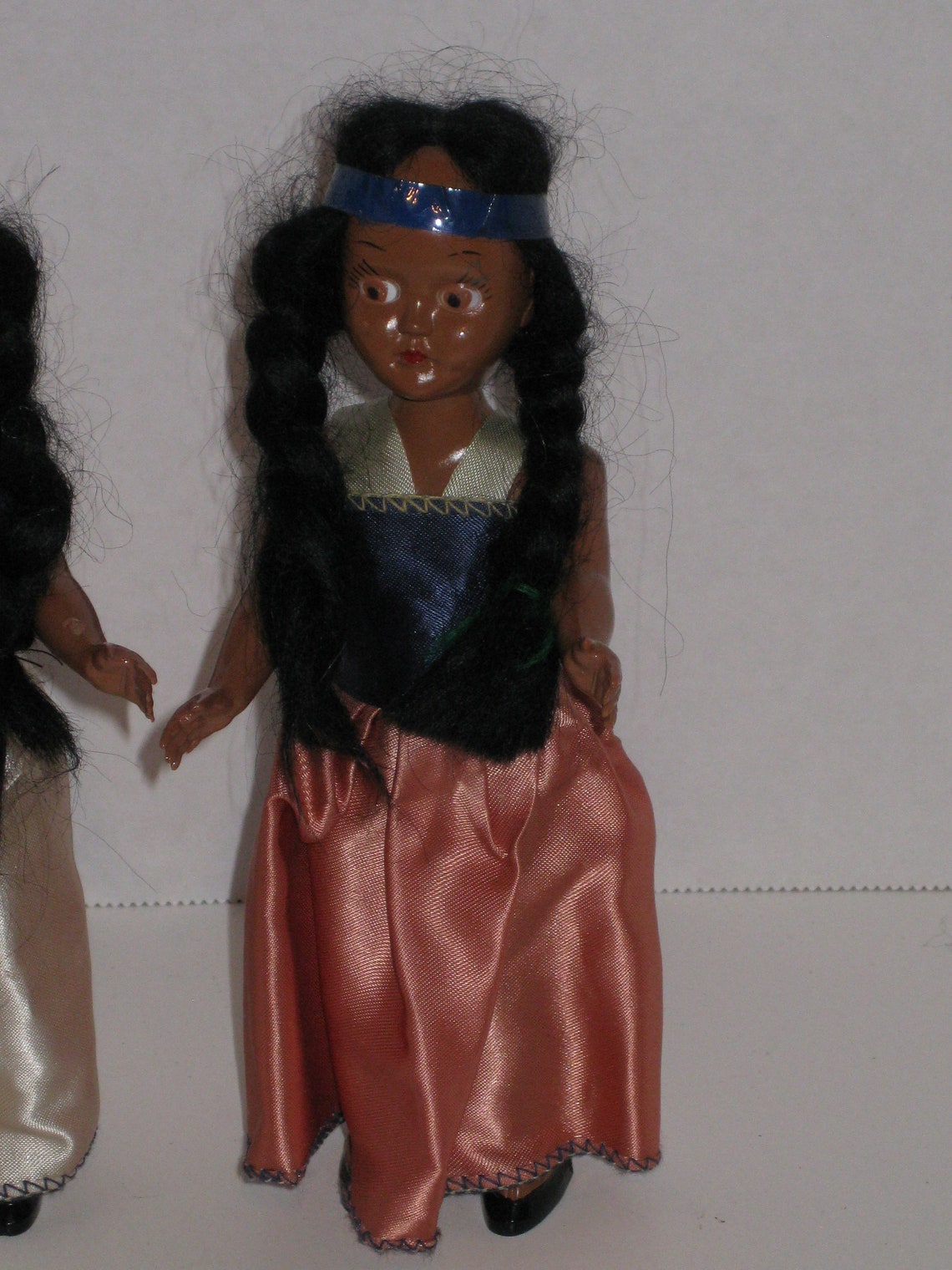 Vintage Plastic Indian Dolls Souvenier Dolls Storybook Dolls Etsy 日本
