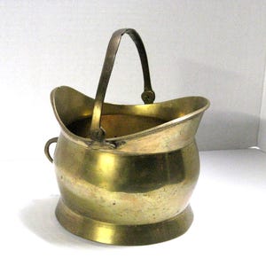 Vintage Brass Planter, Container, Compote