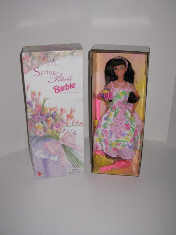 avon special edition spring petals barbie