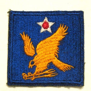 US Military Army Air Force, 2nd AF Unit Patch, Insignia, Military Surplus, Militaria, Free Shipping