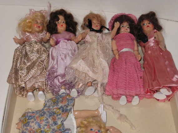 hard plastic dolls
