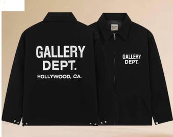 Casual Streetwear Jacket & Shorts Gallery Dept Style Two Piece Set
