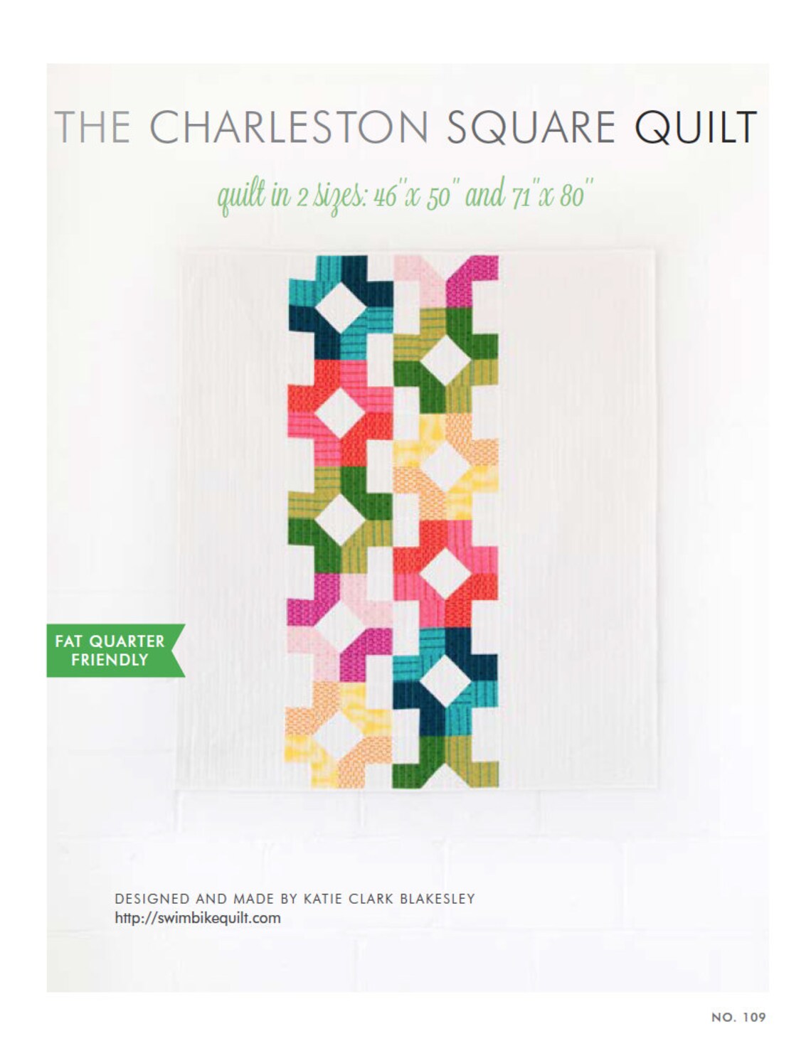 Charleston Square PDF Quilt Pattern - Etsy
