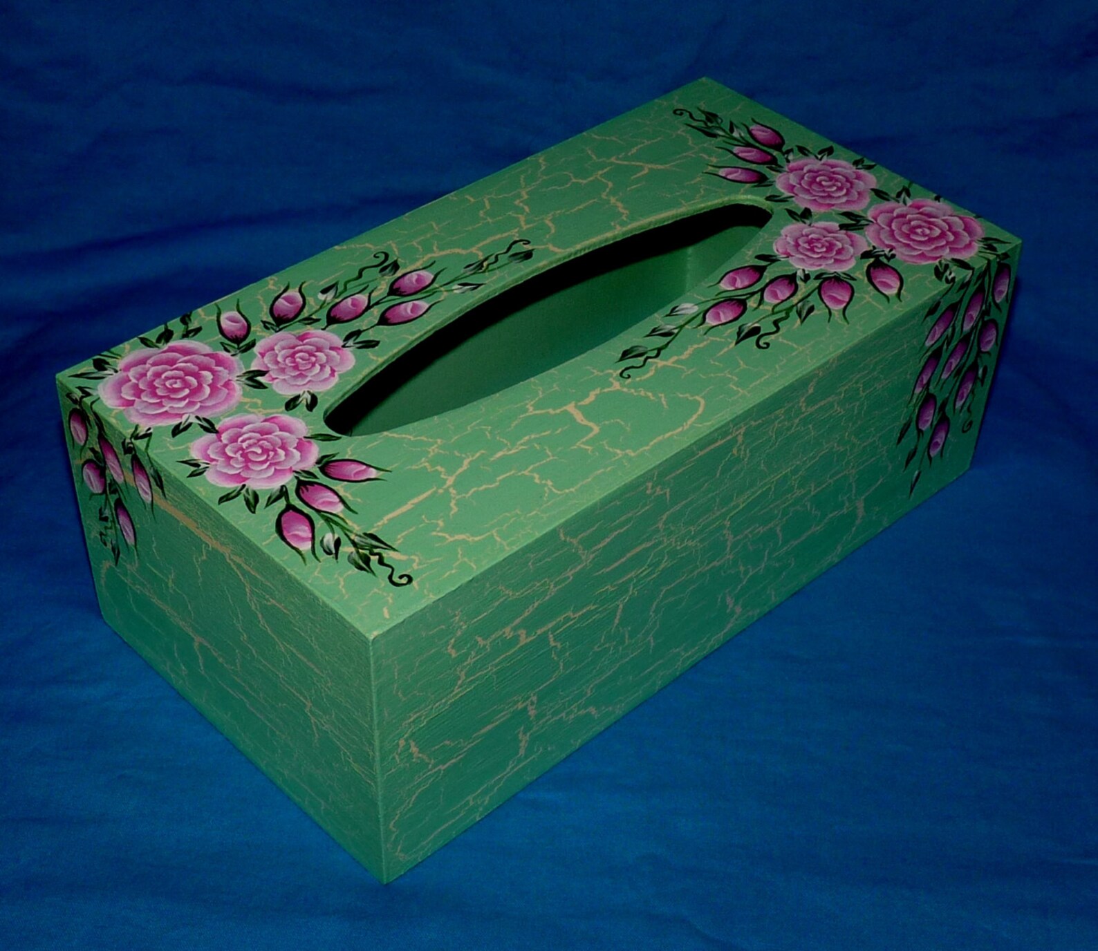 Tissue Box Decorative Wood Tissue Box Cover Holder Organizer Etsy