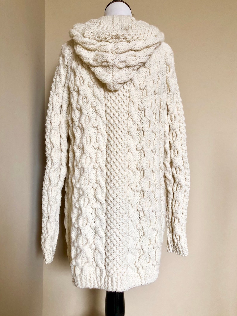 aran sweater coat