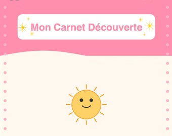 Quaderno delle attività di scoperta per bambini dai 3 ai 5 anni ~TheMagicNotebook~ da stampare a casa