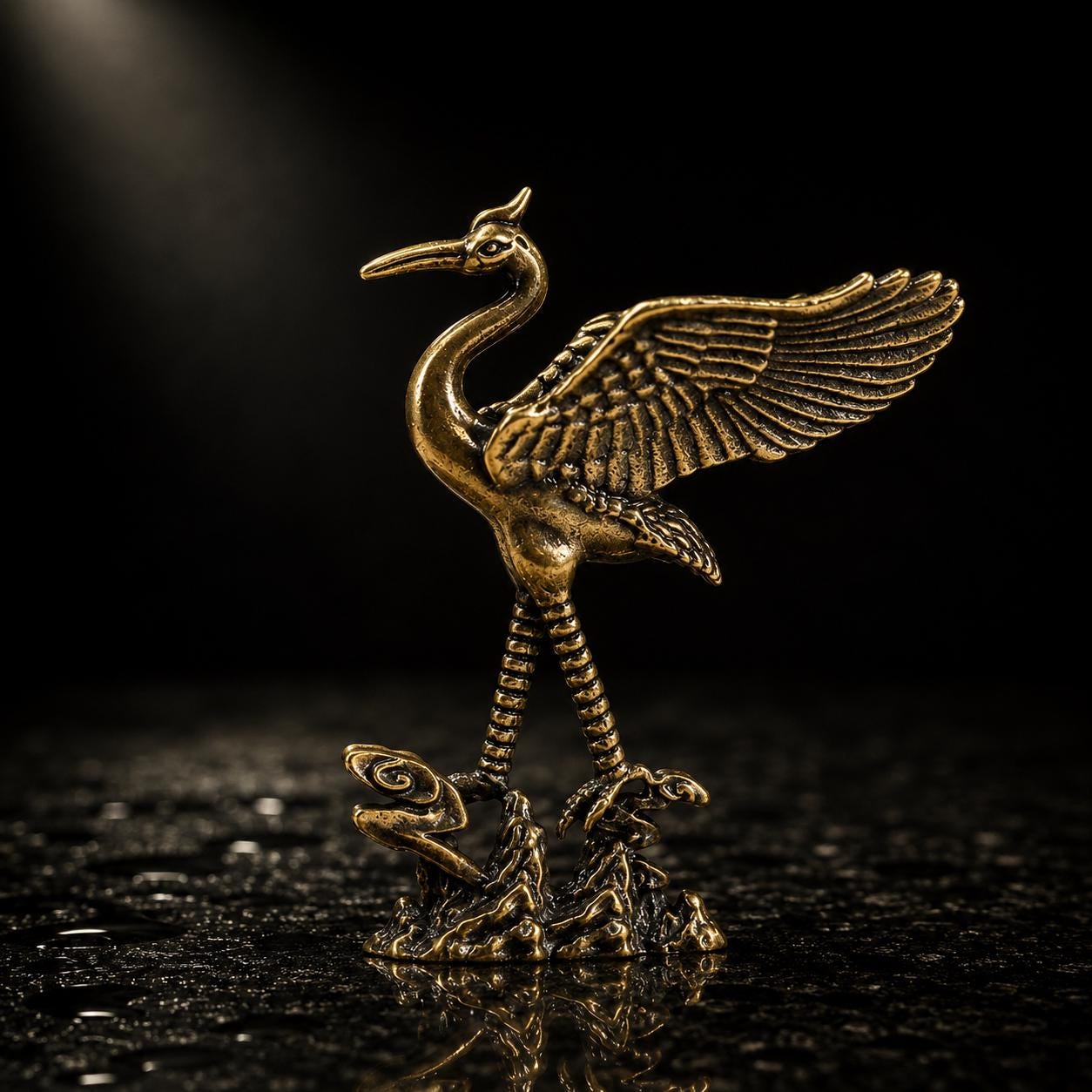 Crane Paperweight - Etsy