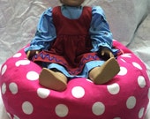 Bean Bag Chair for American Girl Doll 3 day priority shipping