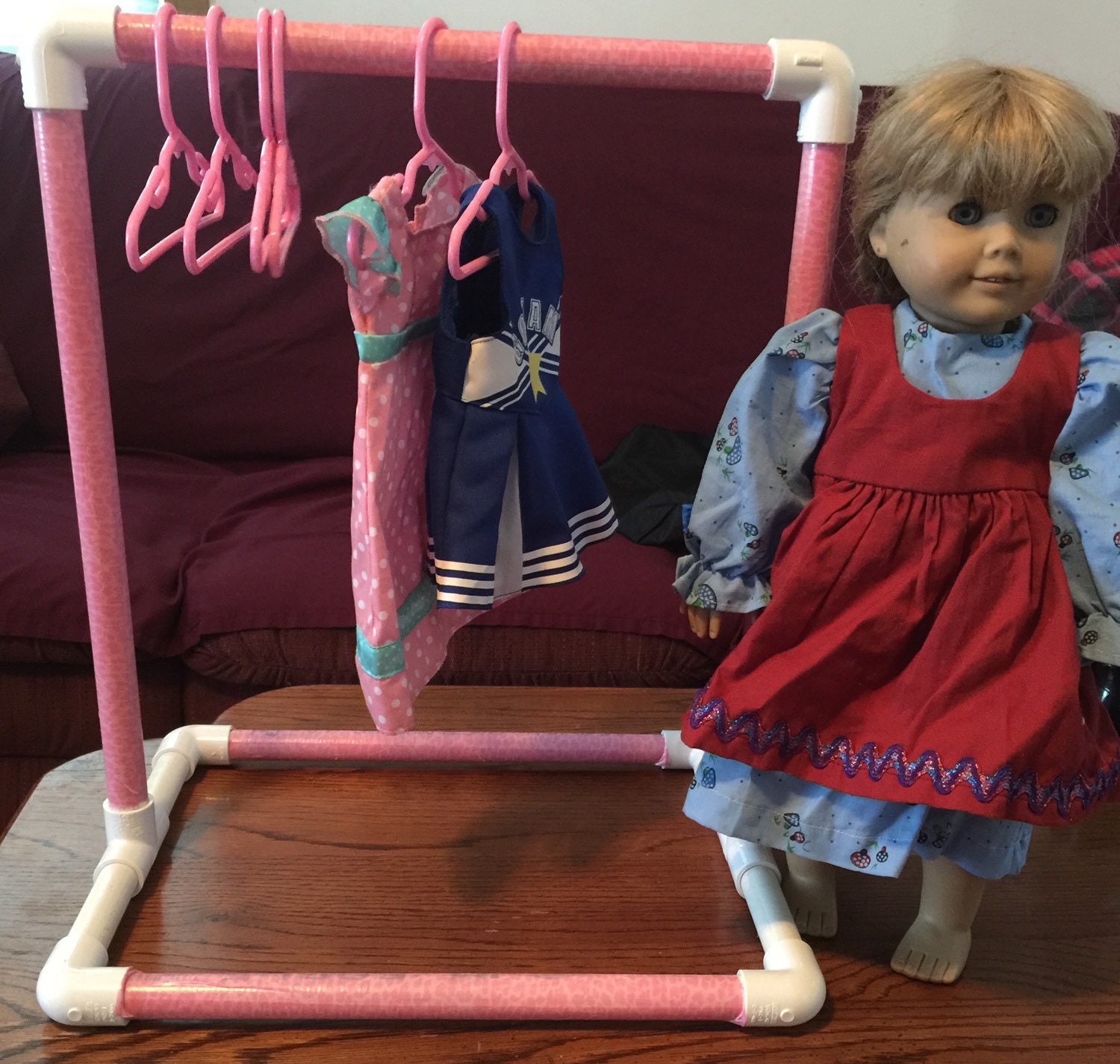 Wooden Doll Clothes Hangers - Clip Clop Toys