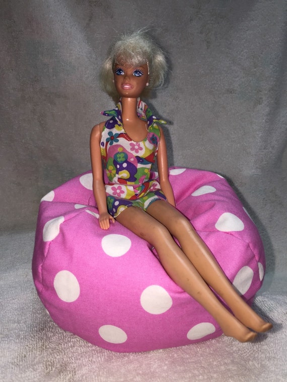Bean Bag Chair For Barbie Dolls Etsy