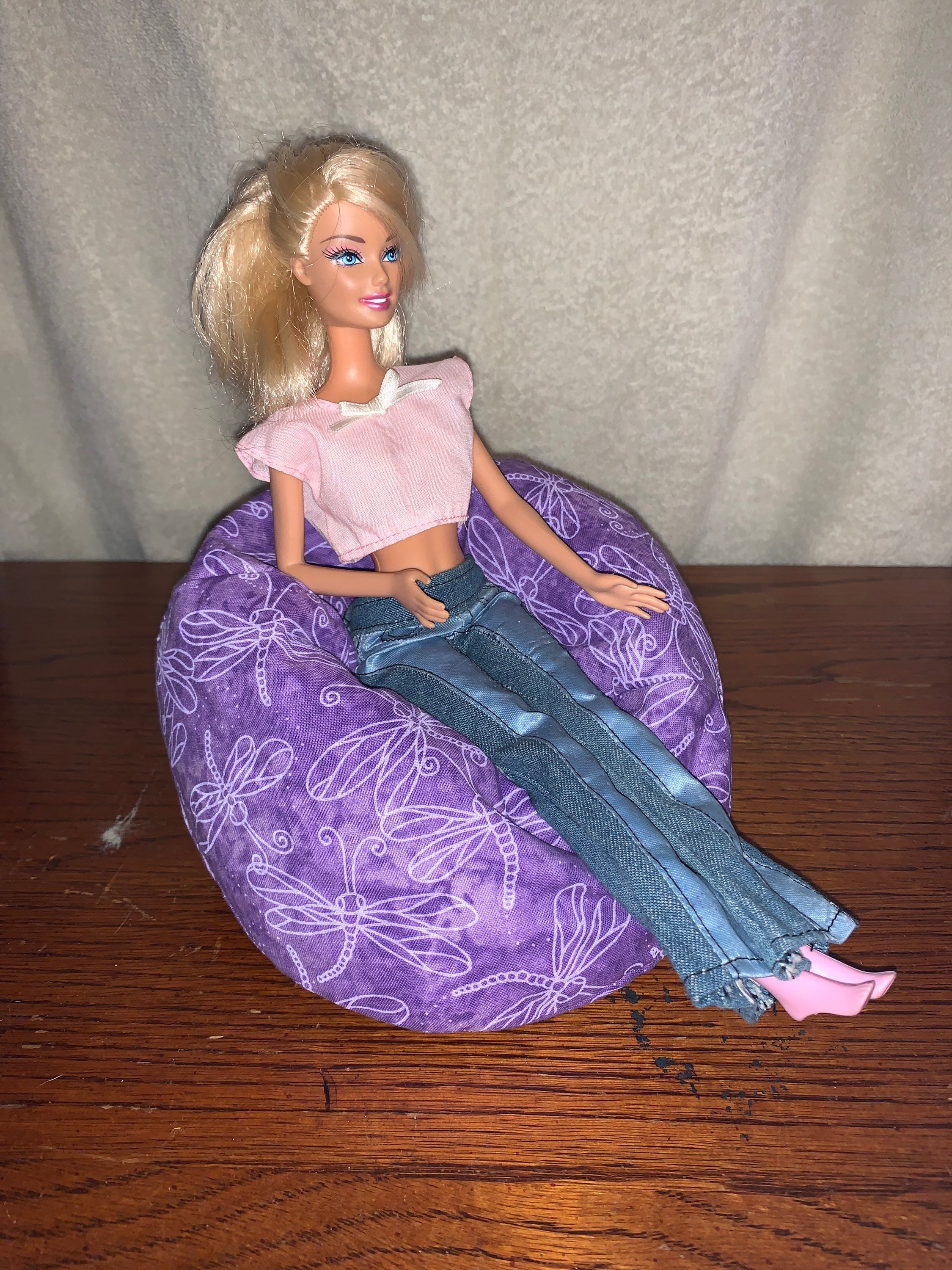 DIY Barbie Bean Bag 