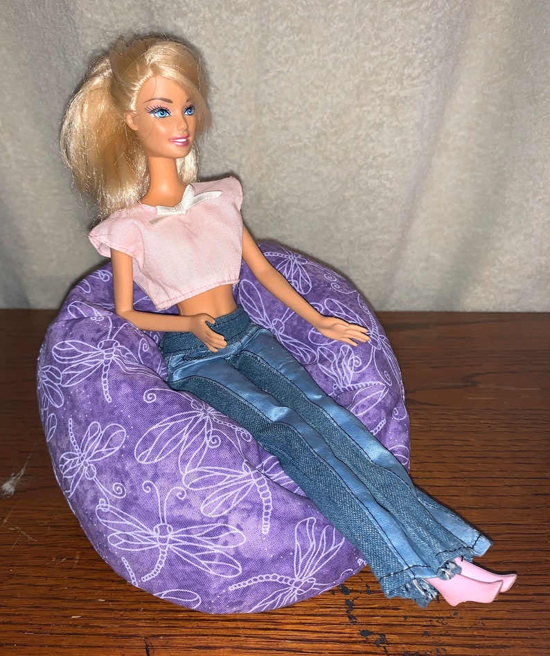 Bean Bag chair for Barbie Dolls | Etsy