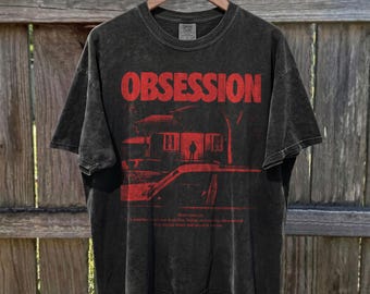 Obsession 2026 Gothic Horror Graphic Vintage Comfort Colors Shirt