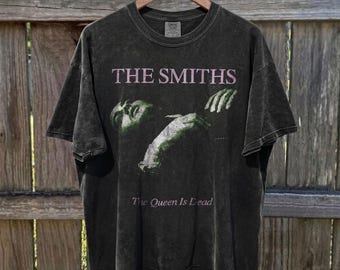 The Smiths 'queen is Dead' US Tour 86 T-shirt - Etsy Canada