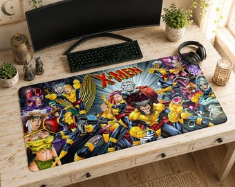 X-Men-muismat | Bureaumat, Marvel retro fanart-decor