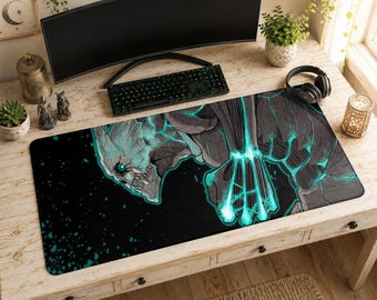 Ichigo-muismat | Holle Vasto Lorde-bureaumat, gebleekte, donkere esthetische mat