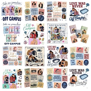 18_ Hockey Romance Book Club Png, Campus Hockey Romance Design, Briar University-inspirerad grafik, Bokinspirerad Hockey Fan Art, Digital Nedladdning