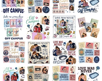 18_ Hockey Romance Book Club Png, Campus Hockey Romance Design, Briar University Inspired Graphic, Bookish Hockey Fan Art, Digital Download