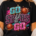 Digital Download Go Spurs Go PNG, San Antonio Basketball Png,Game Day Playoff Shirt Design, Vintage Fan Graphic,Sublimation,Instant Download