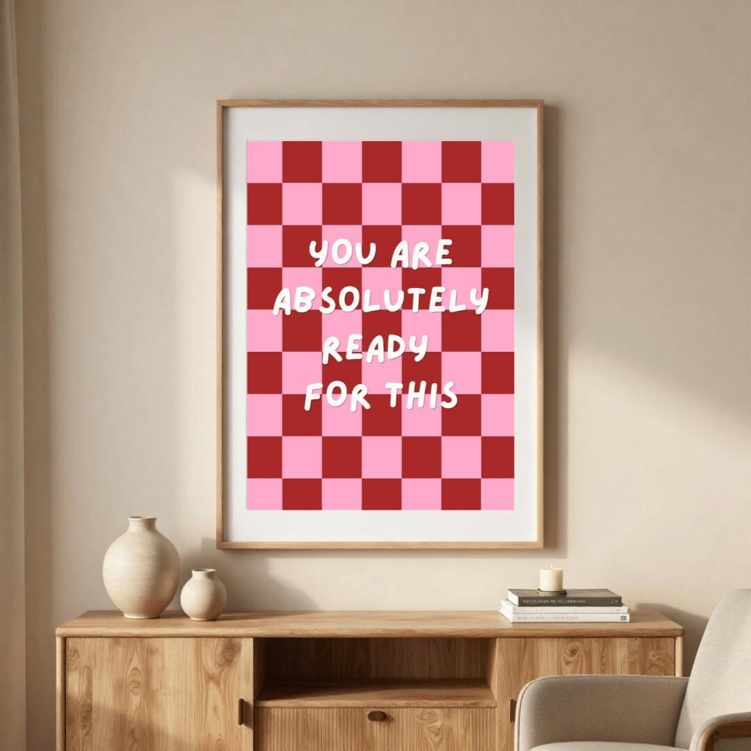 Affirmation Poster You Are Absolutely Ready for This – Positive ...