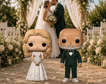 Figurine personnalisée style Funko Pop – Création à partir de vos photos