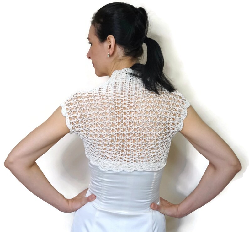 cream bolero for wedding