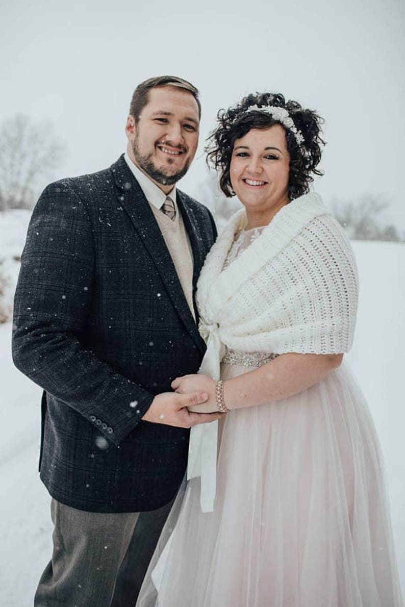 Elfenbein Schal Frühling Hochzeit Schal Braut Cape | Etsy