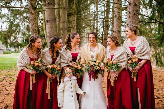 bridesmaid shawl