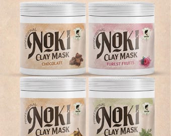 Naturlig hudvårdande lermask – Lämplig för alla hudtyper
