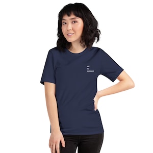 Unisex t-shirt Monaco Montecarlo( ME YU MONACO ) blu notte