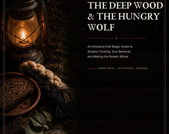 Shadow Work & Inner Healing | Digital Download | tarot journal | witchy | Book Lover