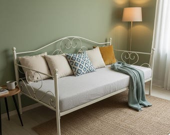 Divano Letto in Ferro "Sogno"  Salvaspazio Artigianale Made in Italy MATERASSI E ARREDI ESCLUSI